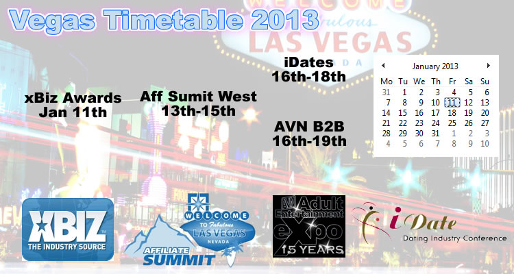 vegas shows and conferences january 2013